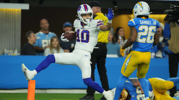 Bills' WR Khalil Shakir vs. the Chargers